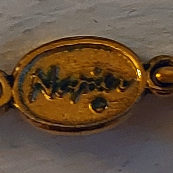 NAPIER 16" GOLD ROPE CHAIN - Picture 2 of 3